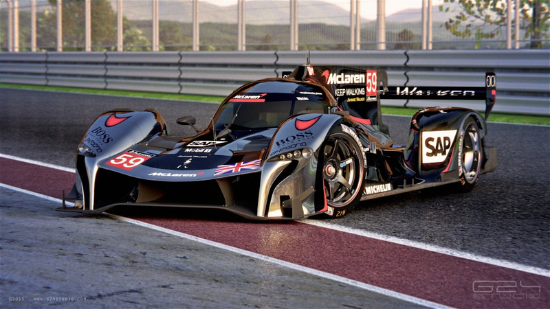 Illustration for article titled The Alternate Future Where McLaren Races At Le Mans Would Be Awesome